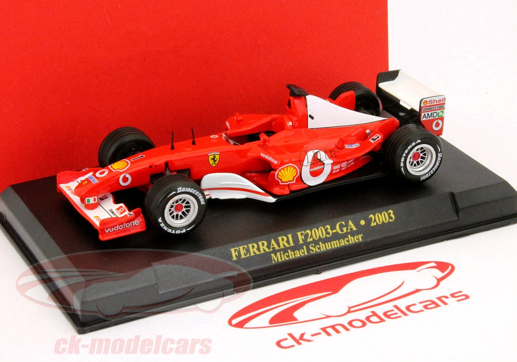 Ferrari F2003-GA イクソ1/43 2003ワールドチャンピオン FERRARI F2003