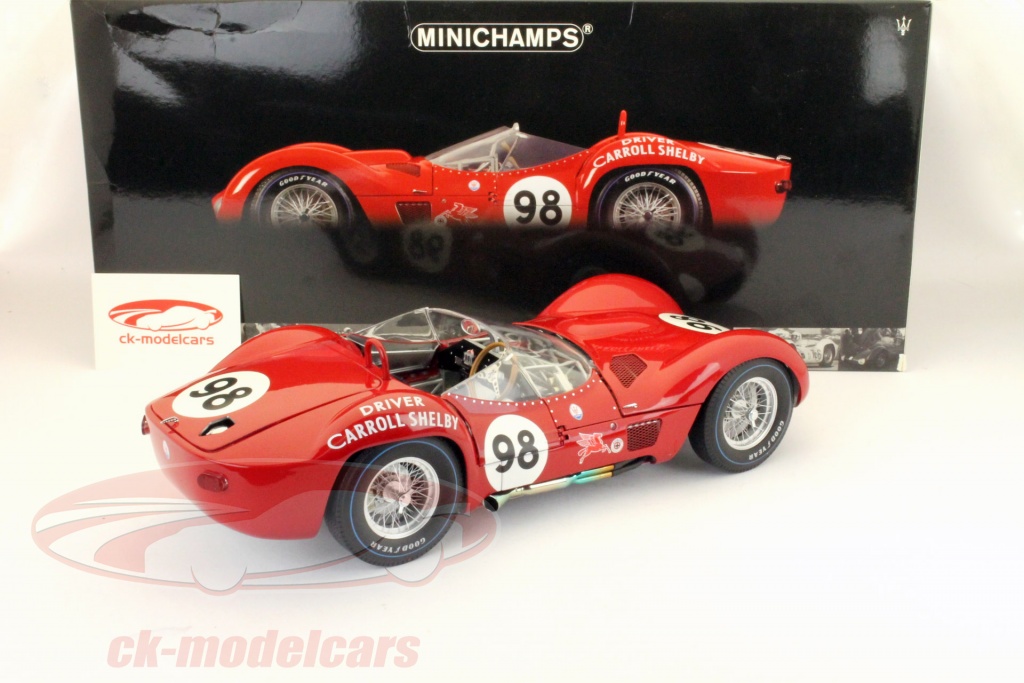Maserati Tipo 61 #53 - döküm modeli - Minichamps 100601253