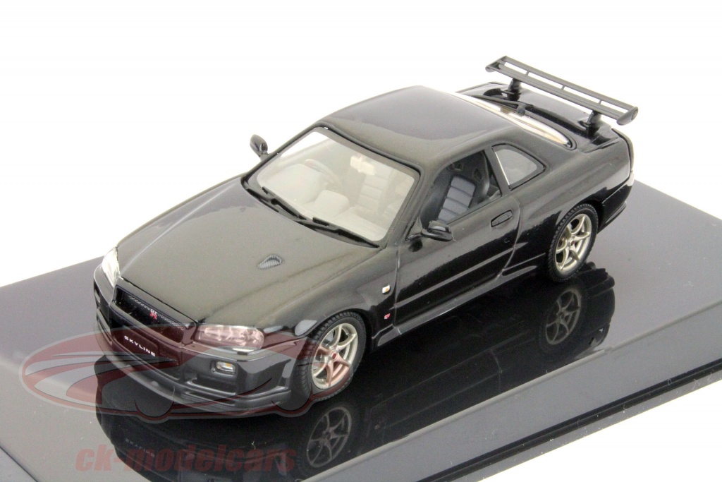1:18 AUTOART NISSAN Skyline GT-R (R34) V-SPEC II Black Pearl 2001 EUR 199,95 - DE