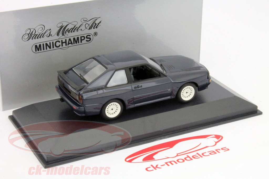 Schabak SB 1/43 - Audi V8 Bleue Métal