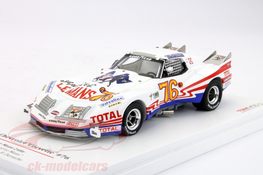 True Scale 1:43 Chevrolet Corvette #76 24h Le Mans 1976 Greenwood ...