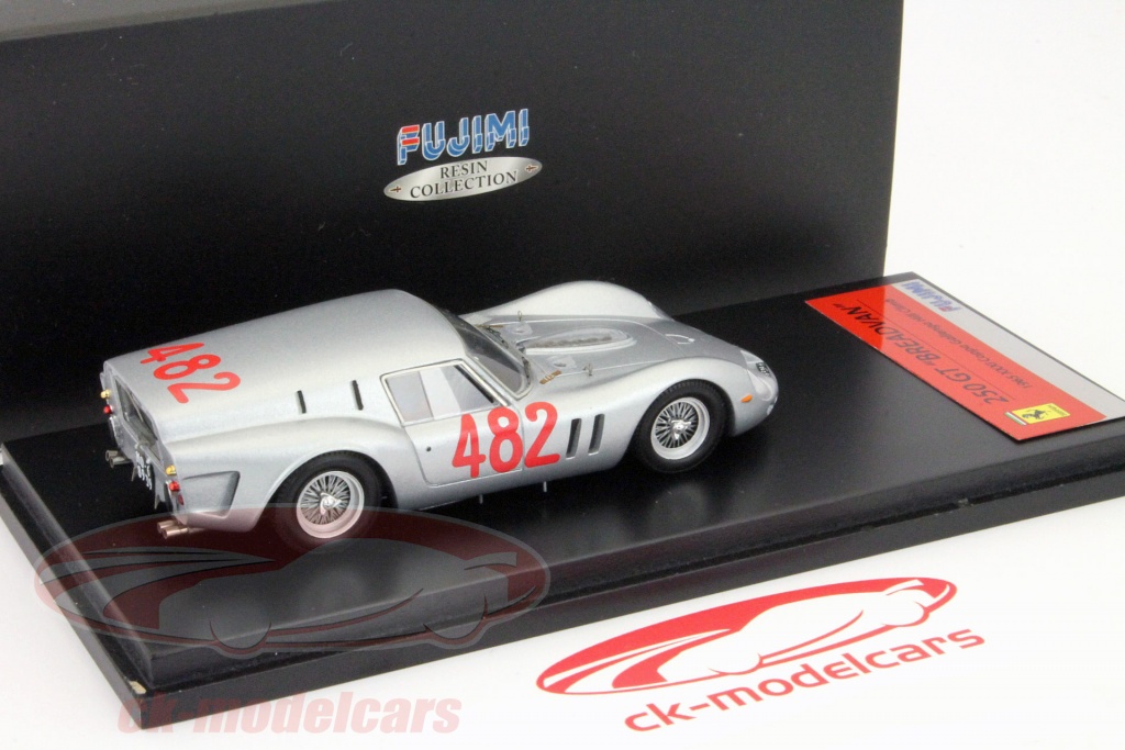 Fujimi 1/43 Ferrari 250 GT Breadvan #482 Hill Climb, Maquette Voiture Neuve
