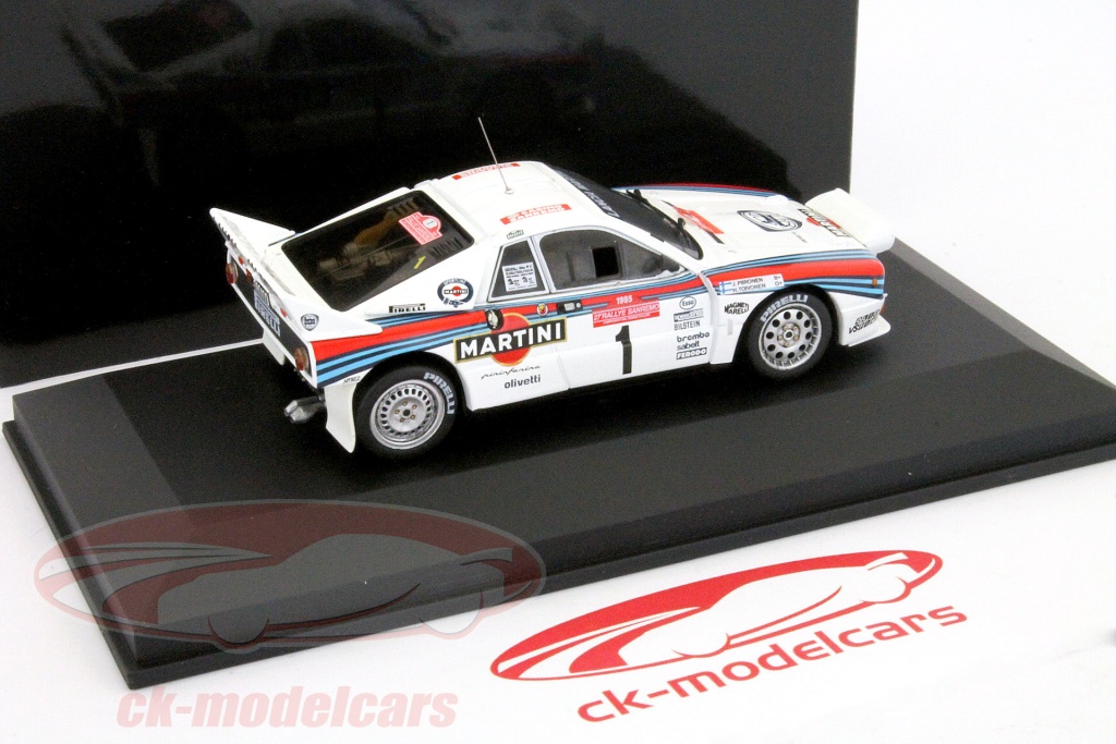 Lancia 037 Rallye San Remo 1985 – Échelle 1/18 HPI, Neuve