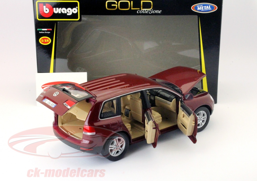 Burago Volkswagen Touareg V10 TDI – 1/18 – En Boîte – Occasion