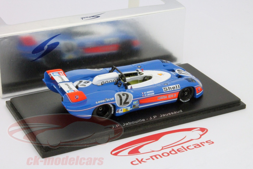 Miniature IXO 1/43 Matra MS670B #12 Le Mans 1973 - Jabouille/Jaussaud