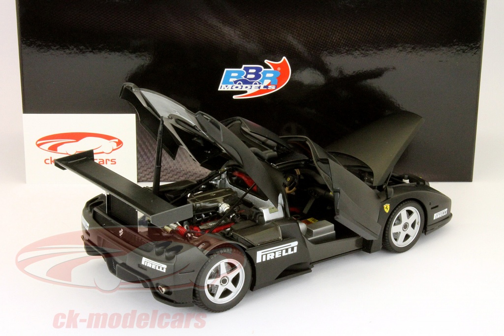 Enzo Ferrari Mat Black BBR 1/18