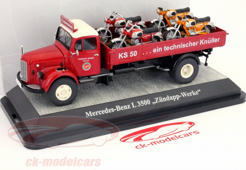 Premium ClassiXXs 1/43 Camion Mercedes-Benz L3500 – Modèle Réduit Zamac – 12402