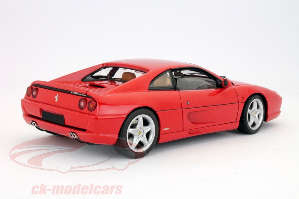 Hot Wheels Elite Ferrari F355 Spider 1/18 – Modellino Pressofuso Rosso, Collezione BLY34 - Foto 2