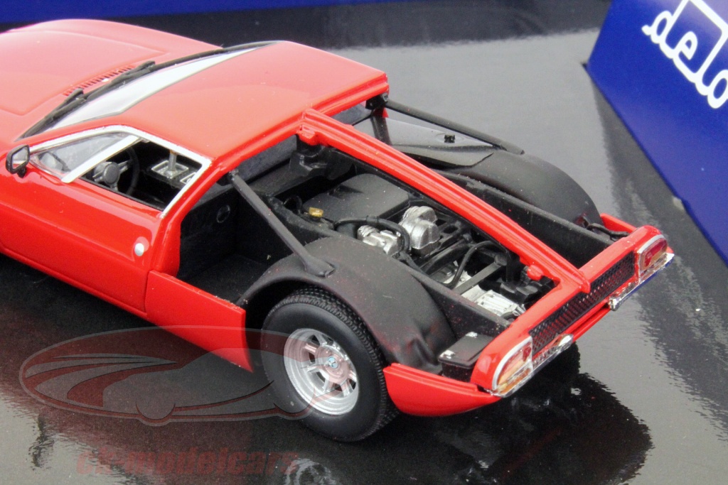 Miniature De Tomaso Mangusta 1969 échelle 1:43 Minichamps - Neuf En Boîte Marron