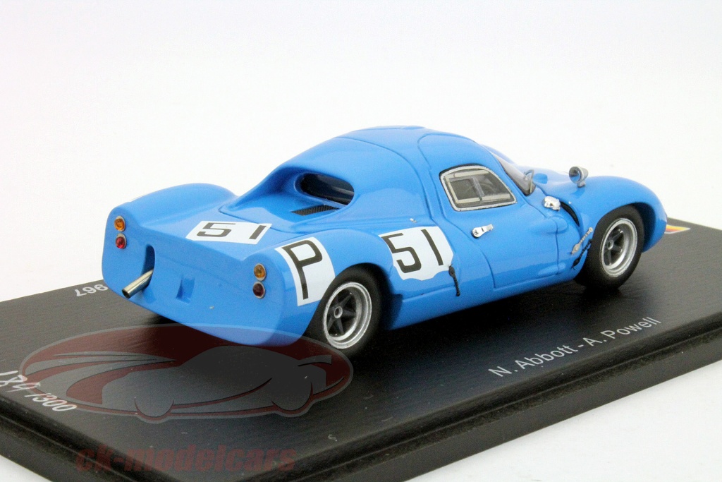 Miniature Voiture Honda S 800 1:43 – 1000 Km Nürburgring 1967, édition Limitée (état Occasion)