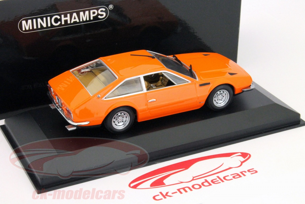 LAMBORGHINI JARAMA Gris 1974 MINICHAMPS 1:43 de reference 400 103400