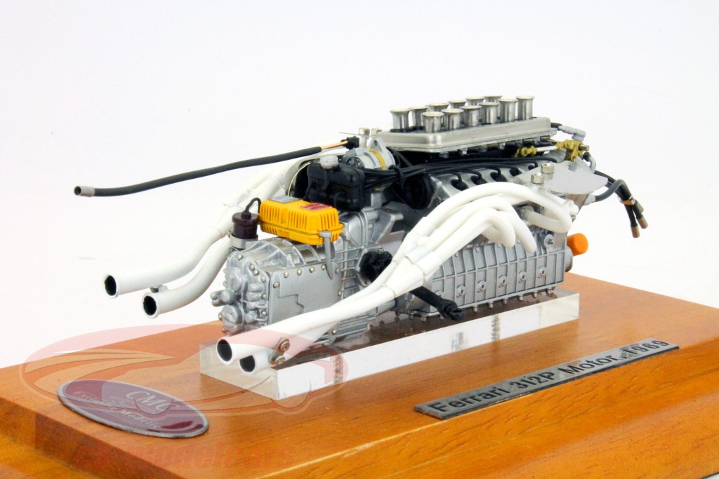 1/18 CMC フェラーリ 312P 1969 ケース付きエンジン 1/18 CMC フェラーリ 312P 1969 ケース付きエンジン