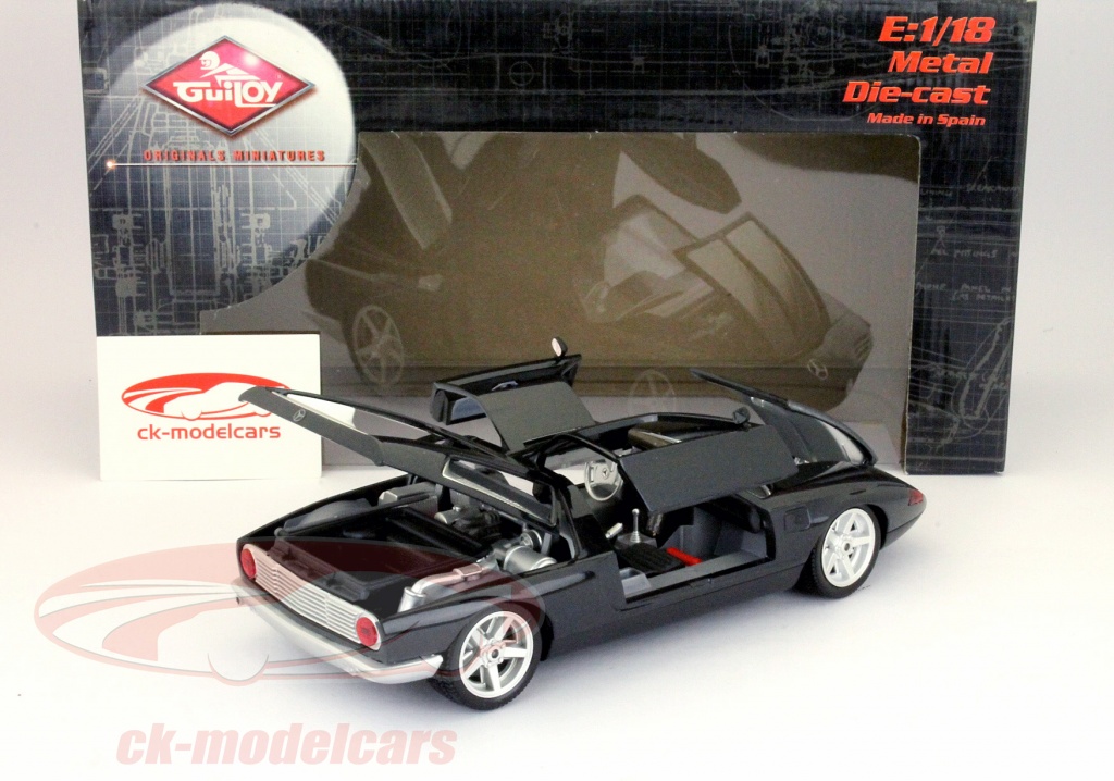 GuiLoy 1/18 Mercedes メルセデス Benz ベンツC112 スポーツ (白/黒)