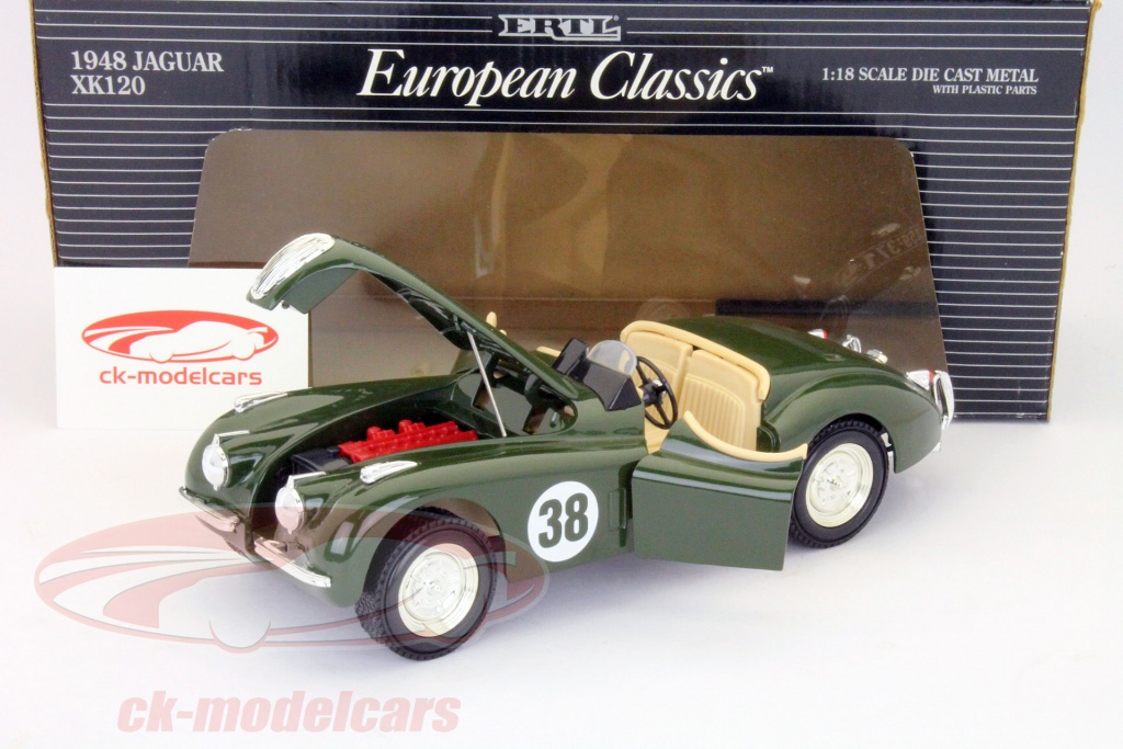 Ertl Grandes Marques - Jaguar Type E 1967 - Echelle 1/18 - Occasion En Boîte