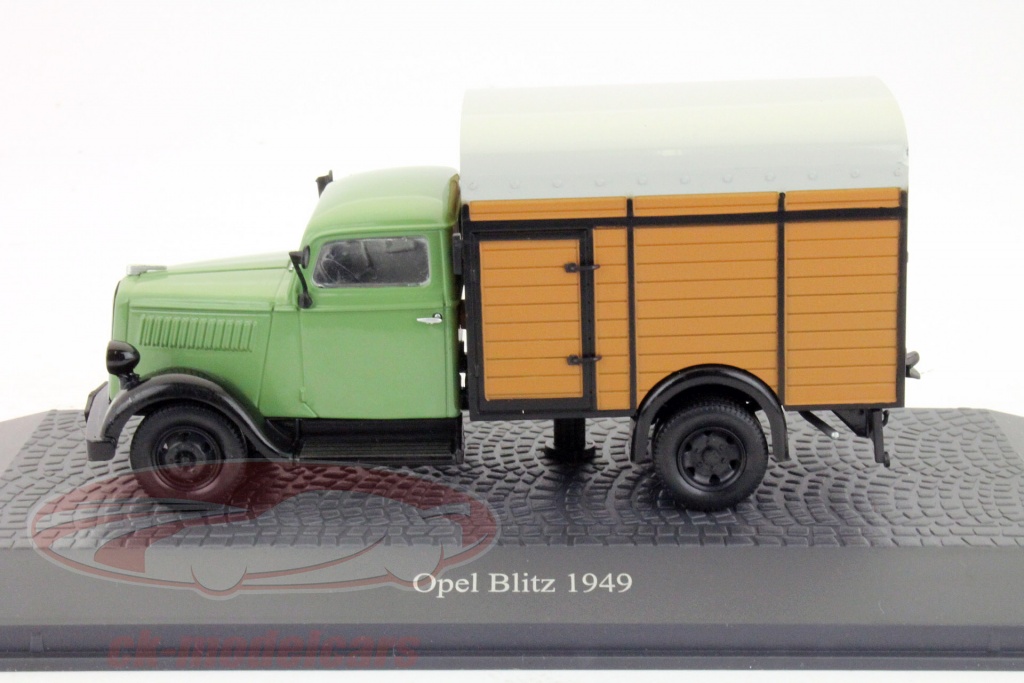 OPO 10 - Camion dei Pompieri 1:43 Opel Blitz DL 18 Germania - PB107