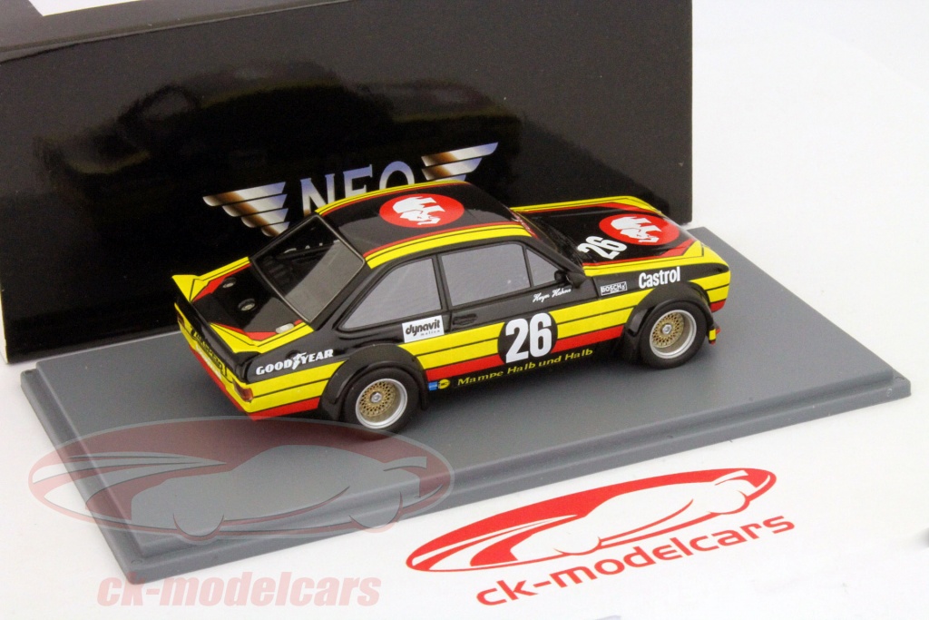 Miniature Minichamps Danhausen 1/43 – Ford Escort RS Zakspeed Castrol DRM 1974 (occasion, Belle état, Boîte Incluse)