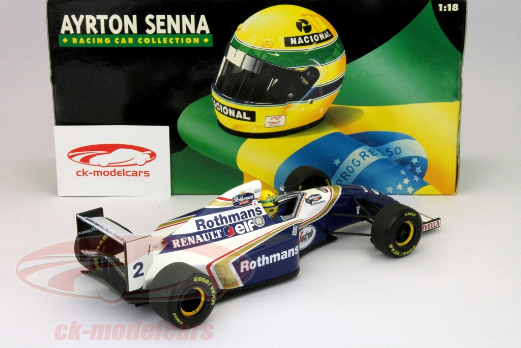 Fw16 セナ オリジナルバージョン 1/18