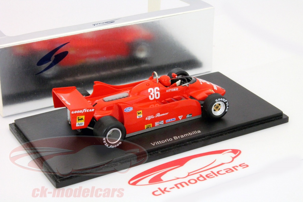Spark 1:43 V. Brambilia Alfa Romeo 179 #36 GP Canada Formula 1 