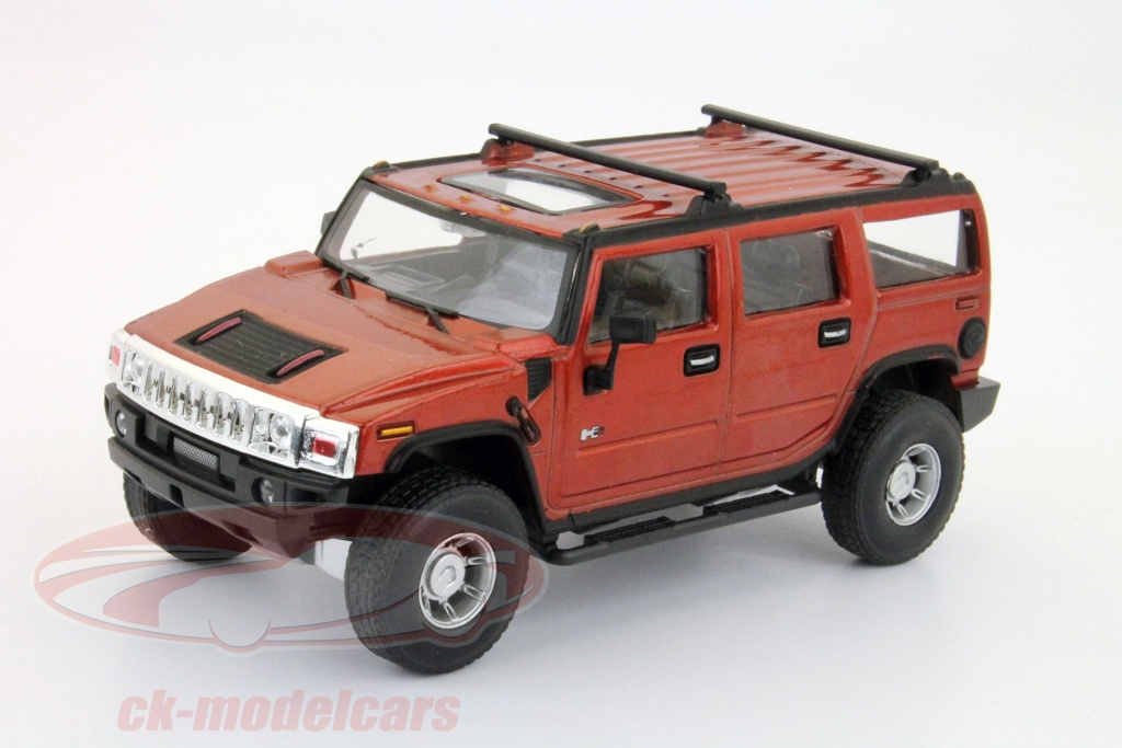 LE7788 HONGWELL OLIEX CARARAMA 433ND 1/43 Voiture Hummer H2 SUT marron metal LE7788 HONGWELL OLIEX CARARAMA 433ND 1/43 Voiture Hummer H2 SUT marron metal