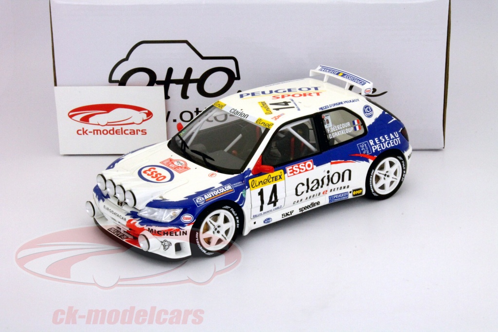 JUMAJO BJ4 Auto 1/43 Peugeot 306 Maxi Delecour #14 1998