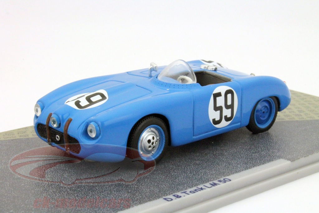 Miniature Bizarre BZ109 – DB Tank N°58 – Le Mans 1950 – Échelle 1/43 – Panhard