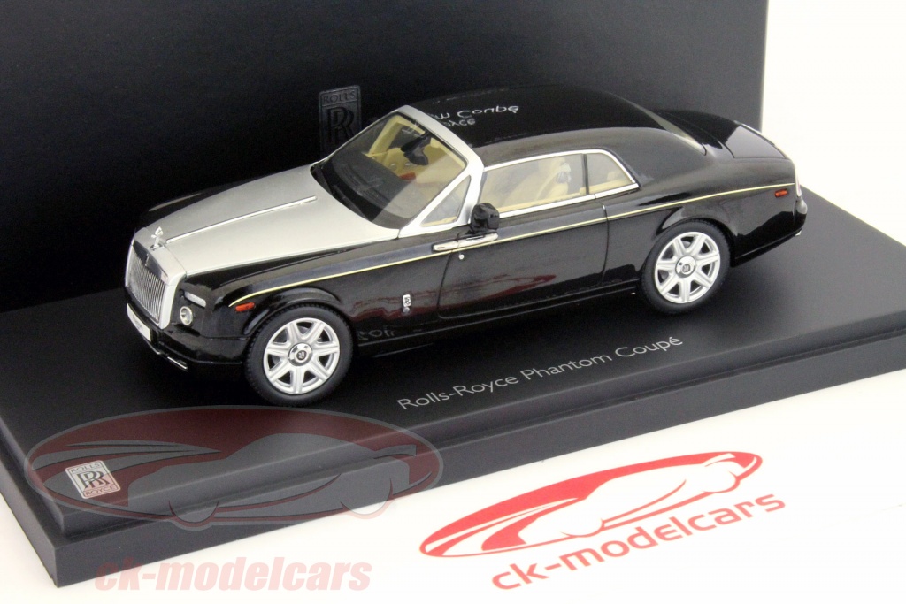 Solido 1/43 - Rolls Royce Coupé Marron Et Noir - Modèle Réduit 4071 Diecast