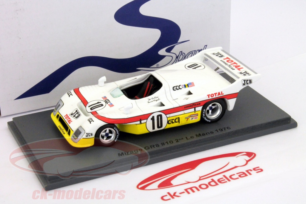 ESDO 1:43 - Model Car - Mirage Westlake V12 GULF TEAM JWA Le Mans Test 1973 Handbuilt From Resin Metal Kit Endurance Lm