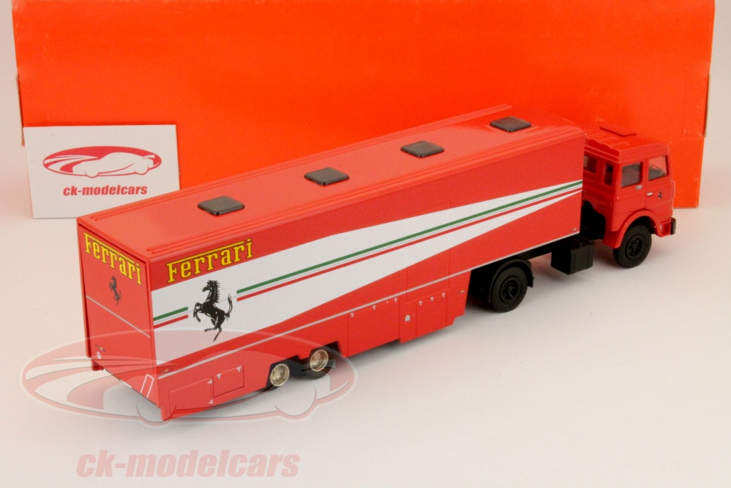 Rückblick ins Jahr 1981: Renntransporter der Scuderia Ferrari