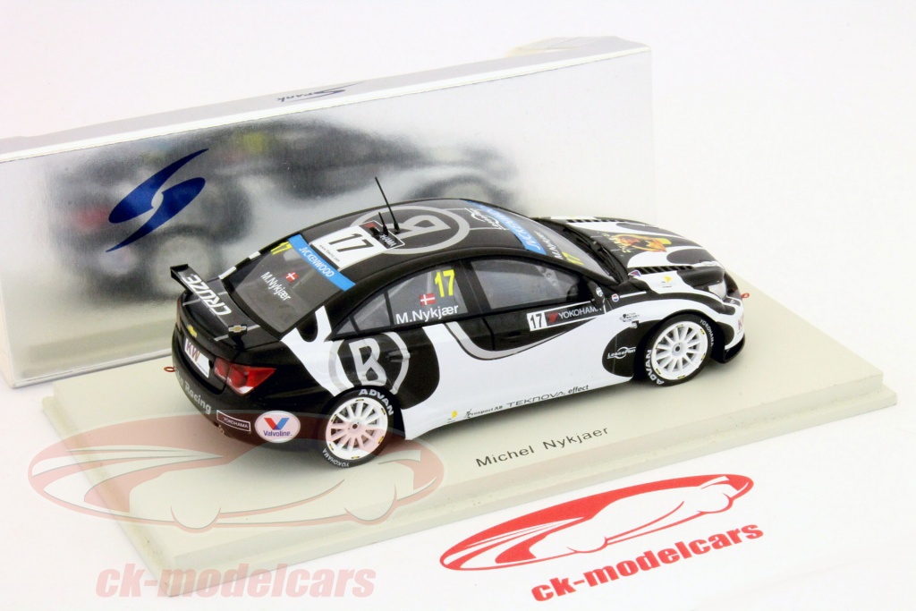 Spark 1/43 Scale S2494 - Chevrolet Cruze 1.6T #1 Winner Race