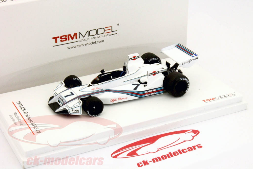 Décalcomanies Brabham Alfa BT45 échelle 1/43 - JA Miniatures - Modélisme Auto