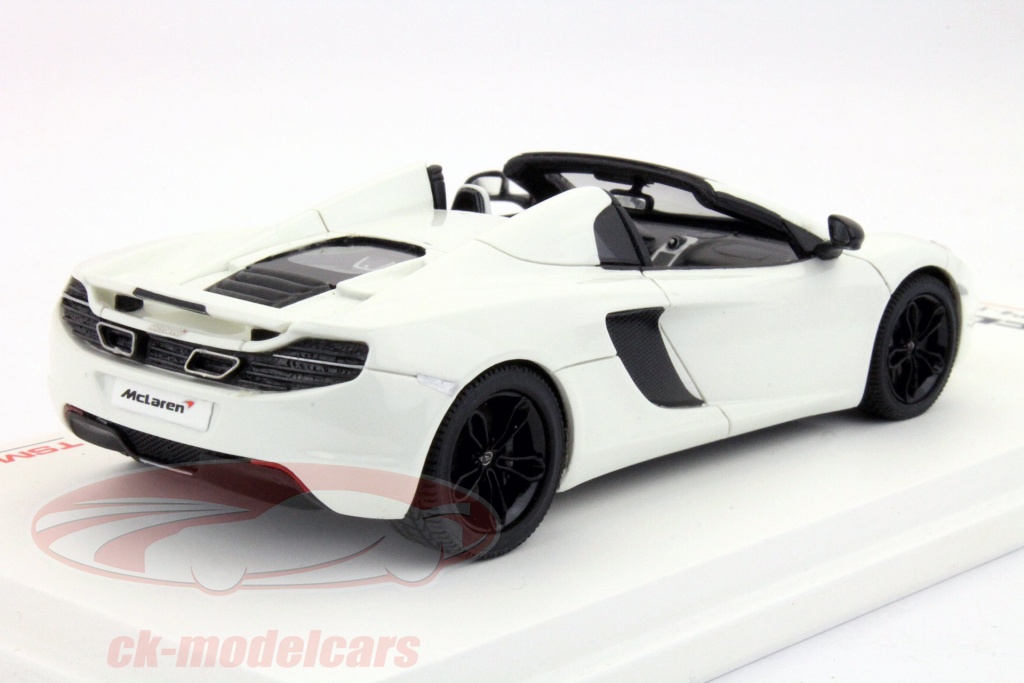 True Scale 1 43 Mclaren Mp4 12c Spider Lhd Year 2012 White