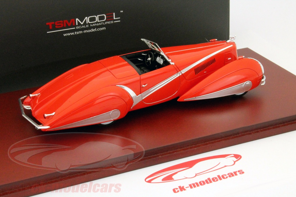 Miniature TSM 1/43 - 1937 Cadillac V-16 Hartmann Roadster
