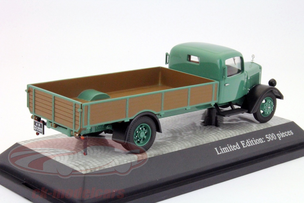 Premium ClassiXXs camion Mercedes L3500 plateau bâché 1/43 Neuf Boite 12450