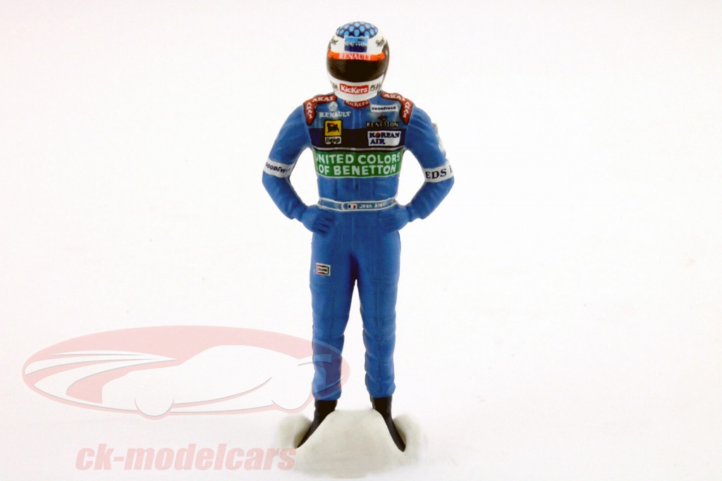 Miniature Minichamps 1/18 Jean Alesi Benetton B197 Renault F1, 1997, Boîte Fermée