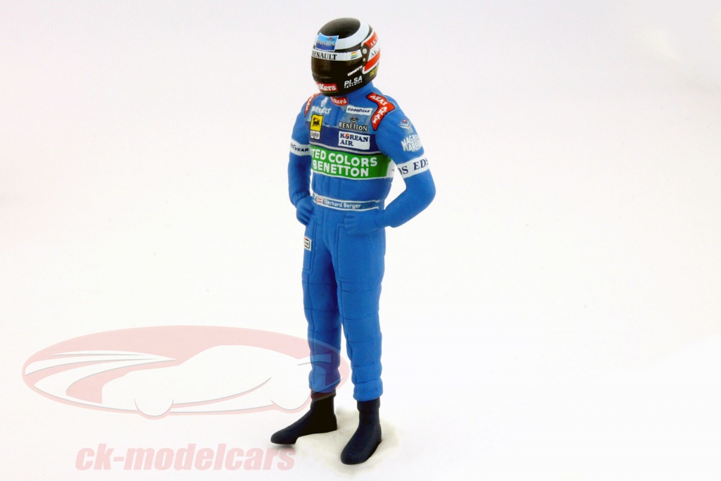F1 BENETTON 1997 RENAULT B197 BERGER 1/18 MINICHAMPS 180970008 formule 1 voiture