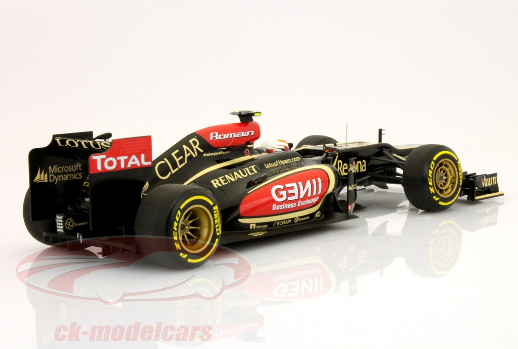 RENAULT F1 TEAM LOTUS E21 GP 2013 R. GROSJEAN MINICHAMPS 1:43 RENAULT F1 TEAM LOTUS E21 GP 2013 R. GROSJEAN MINICHAMPS 1:43