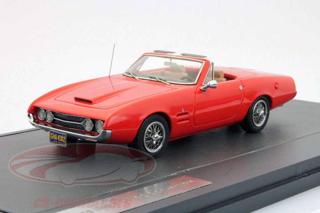Matrix Shampoo Rood Matrix 1:43 Ghia 450 SS Cabriolet Jaar 1966 rood MX10701-32 model auto ...