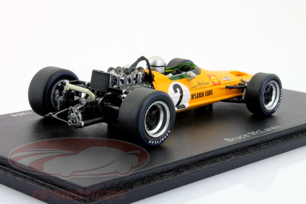 Solido 1/43 - F1 McLaren M7A N°5 1968 - Modèle Modifié Sans Boîte