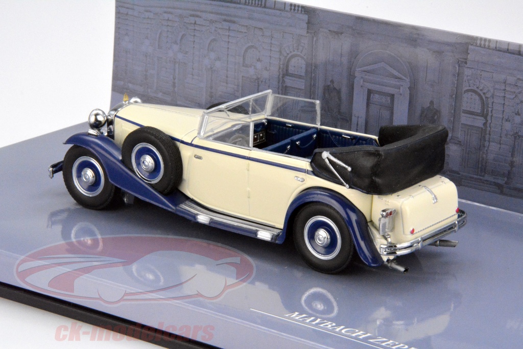 Minichamps 1/43 – Maybach Zeppelin DS 8 – Noire – Miniature De Collection – Occasion