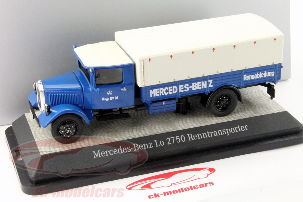 Mercedes LO 2750 Pritschenwagen – Premium Classixx's 1/43 – Plateau Bâché – Édition Limitée