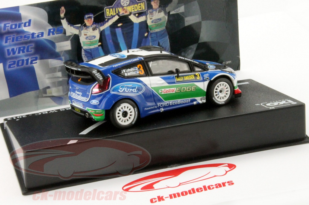 Planche De Décalcomanies 1:18 - Ford Fiesta RS WRC #43 - Ken Block - Mexique 2013 - Colorado 18143 UV