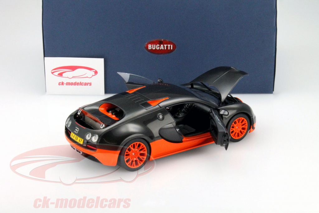 1/18 ブガッティ ヴァイロン 16.4 Super Sport