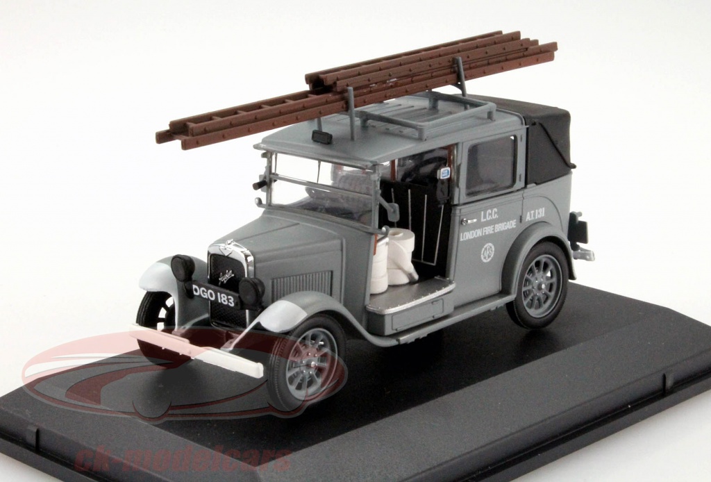 OXFORD 1/43 AT005 AUSTIN LOW LOADER TAXI ROOF DOWN GREEN