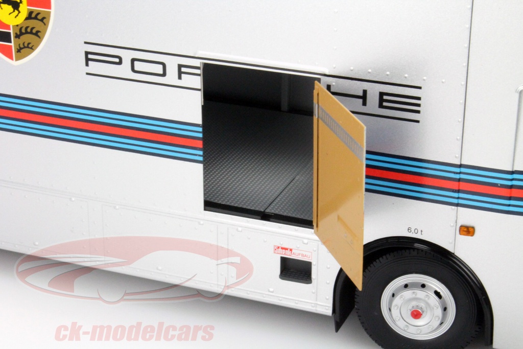 Miniature Schuco 1/64 Mercedes-Benz O 317 Transporteur Martini Racing - Neuf En Boîte