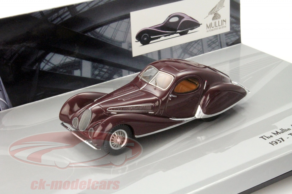 talbot - lago t 150-c-ss coupe year 1937 red 1:43 minichamps
