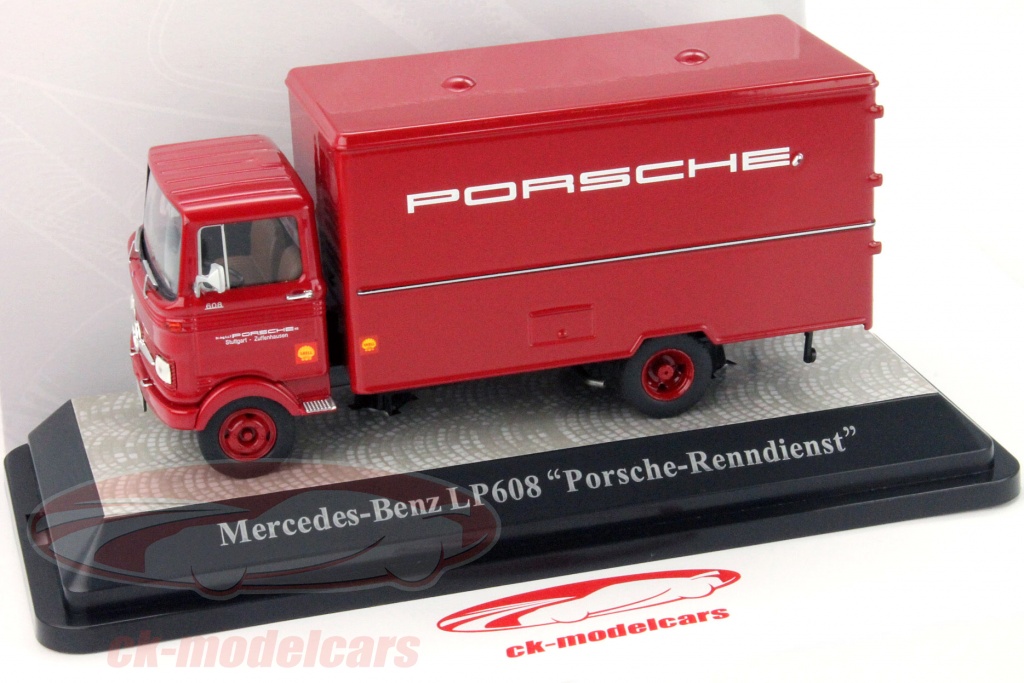 Premium ClassiXXs 1/43 – Fourgon Mercedes LP608 1970 Couleur Jägermeister (Réf. 12501)