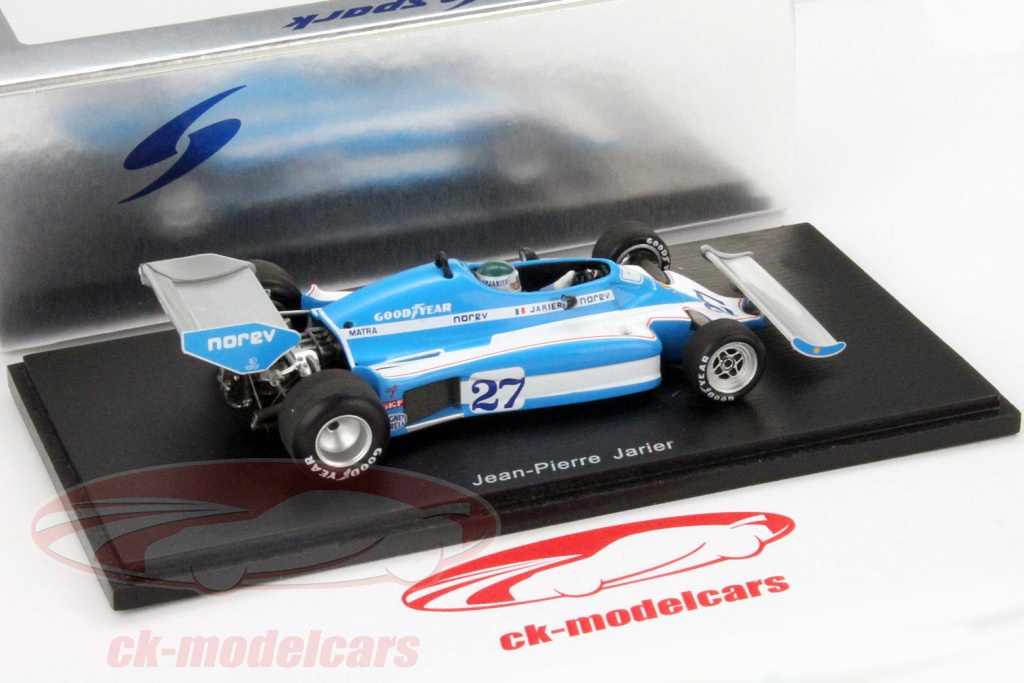 Js7 Jrl Spark 1:43 J.-P. Jarier リジェ JS7 #27 日本の GP 式 1 1977 S1723 モデル 車 S1723 ...