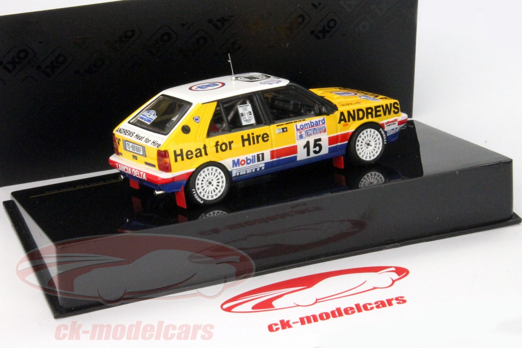 Spark 1:43 Lancia Delta Integrale 16V #14 7ème Rallye Catalunya 1991 Monzon Roman S9012
