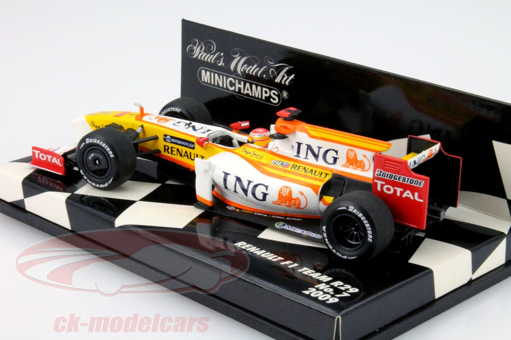 Renault R29 F1 Team Romain Grosjean #8 2009 1/18 Minichamps F1 Formule 1