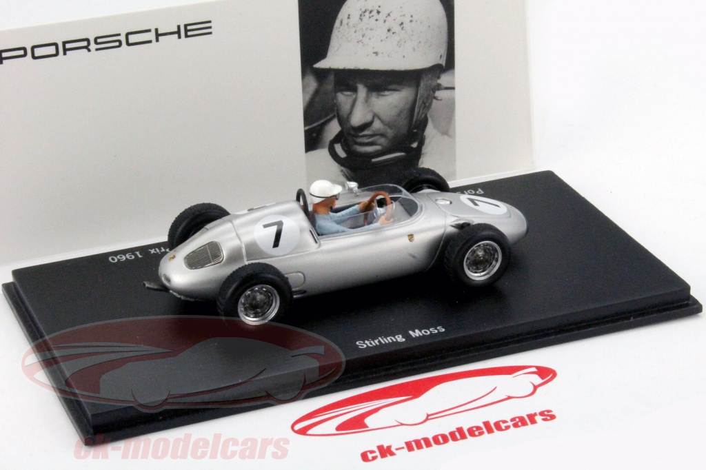 Spark 1/43 - S1865 - Porsche 718 #12 2nd French GP 1961 - Dan Gurney